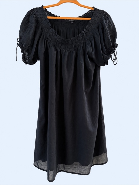 J. Crew Dresses & Skirts - J Crew NWOT Breezy Black 100% Cotton Mini Dress | Medium